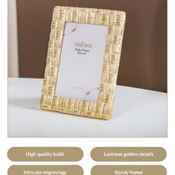 Nestasia Gold-Toned Acrylic Table Photo Frames image 3