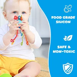 WEMBLEY Montessori Sensory Teething Pull String Toys Learning and Development Toys image 4