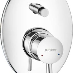 parryware Agate concealed Diverter Body , Upper Part MTA 8 pic set of 2 pic 065 Agate Diverter with upper trim Diverter | Brass MTA 3/4 x 1/2 | Complete set Diverter Faucet image 3