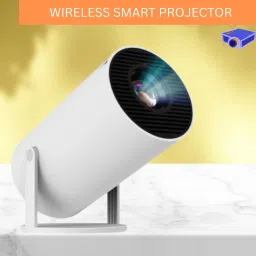 Clairbell Mini HD Projector for Home 4KSupport With Built-in App Netflix/Prime/YouTubeV190 (4500 lm / 1 Speaker / Wireless / Remote Controller) Portable Projector-picture-6