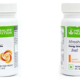 Afresh Energy Drink Mix Combo LEMON + PEACH Nutrition Drink-1