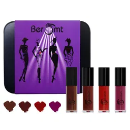 BEROMT Set of 4 Party Matte Mini Lipsticks - 6.4ml-15
