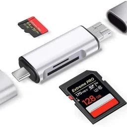 ALRITO High-Speed Data Transfer 3-in-1 Card Reader – USB 3.0, USB-C, Micro USB | SD, Micro SD, SDXC, SDHC Card Reader-image-98