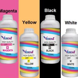 verena DTF Pigment Ink Suitable for All Direct to Flim Printer Versatile Also 4 multi+ White Ink Bottle image 2