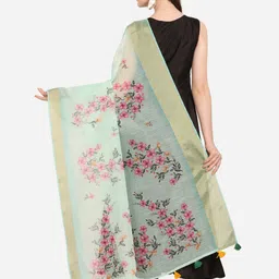 Kaizen TEXO FAB Printed Linen Dupatta image 4