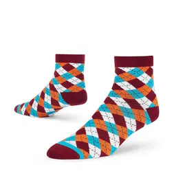 Dynamocks Pack Of 3 Assorted Ankle-Length Socks image 4