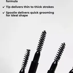 BH COSMETICS Brow Designer Long-Lasting Dual Ended Precision Pencil - Charcoal image 5