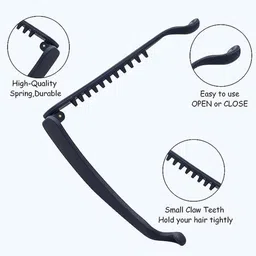 DN Creation Set of 6 Assorted Banana Clip image 3
