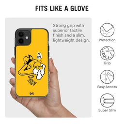 DailyObjects Yellow Me Time Printed iPhone 12 Mini Back Case image 4