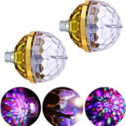 360 Degree Rotatable Golden Jumbo Disco Bulb Dj Party Bulb for Party and Home Single Disco Ball-image-77
