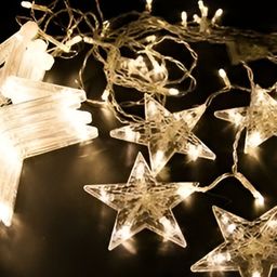 SPARK WORLD Yellow Rice Shaped LED String Lights image 3