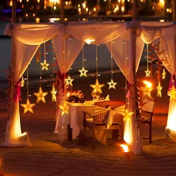 SPARK WORLD Yellow Star Shaped String Lights image 5