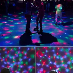 SPARK WORLD Pink Disco Ball String Lights image 2