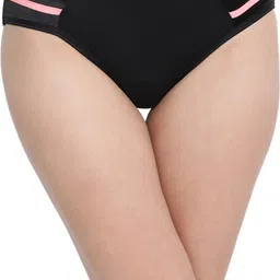 clovia Women Hipster Black, Pink Panty-picture-43