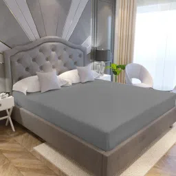Fitted King Size Breathable, Stretchable, Waterproof Mattress Cover-17