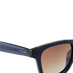 OPIUM Unisex Lens & Wayfarer Sunglasses With Polarised & UV Protected Lens OP-10138-C02-49 image 3