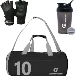 groupers BLCK-LIAS-GLVS-10 Home Gym Combo-picture-31