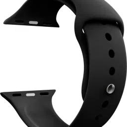 Priavy Silicon Smart Watch strap for iWatch Band Ultra 49mm 45mm 44mm 42mm Black 42 mm Silicone Watch Strap-16