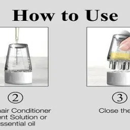 ntz Hair Oil Applicator Comb, Smooth Root Comb Applicator Bottle For Scalp Oil, image 2