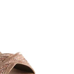 ERIDANI Embellished Open Toe Block Heels image 4