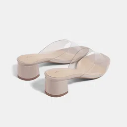 LEMON & PEPPER Open Toe Block Heels image 4