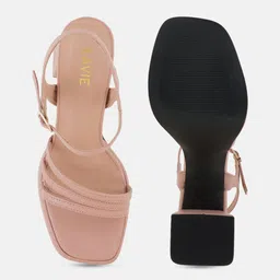 Lavie Open Toe Block Heels image 5