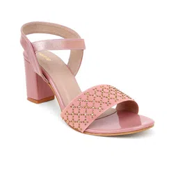 Action Ankle Loop Block Heels image 5
