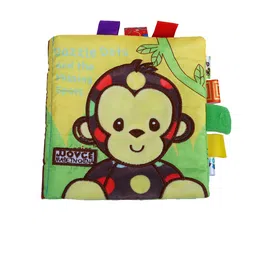 Baby Moo Infants  Dazzle Dots Educational Learning 3D Cloth Book With Rustle Paper image 3