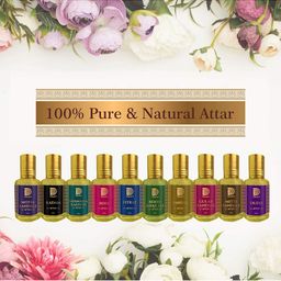 Duze Unisex Combo Shamama & Mitti attar  Alcohol Free Attar with roller 6ml image 3