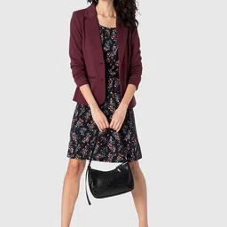 BAESD Notched Lapel Single-Breasted Casual Blazer image 4