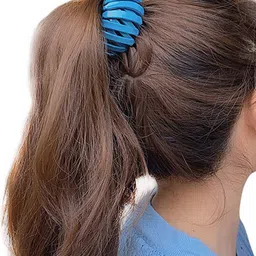 VAGHBHATT Set of 3 Spiral Ponytail Holders image 4