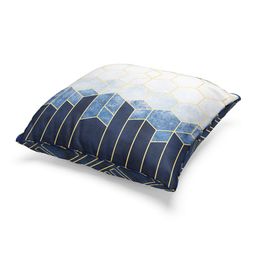 BIANCA Set of 5 Digital Printed Reversible Silk Linen Square Cushion Covers image 4