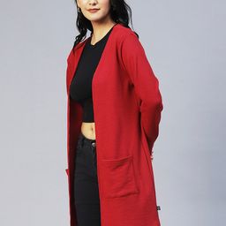 Rigo Solid Open Front Cotton Shrug image 5