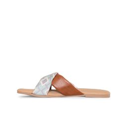 ZOUK Women Blue Printed Bows Flats image 3