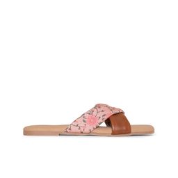 ZOUK Women Pink Printed Open Toe  Flats image 4