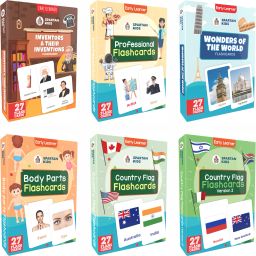 Flash card For Kids Early Learning Easy & Fun way of Learning(Combo Set)-1