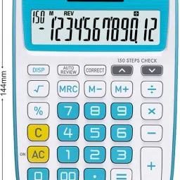 casio MJ-12VCB-BU Desktop BasicCalculator image 3