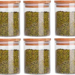 Glass Grocery Container - 700 ml-image-3