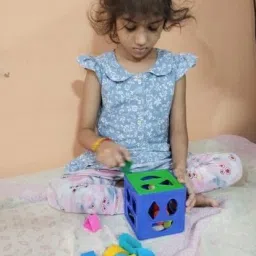 Shape Sorting Cube With 18 Shape And Different Color-CUBE BLUE-33-image-31
