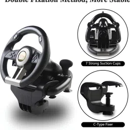 HG WORLD PXN Game Racing Steering Wheel V3 Pro With Pedal For Switch / Xbox Series X | SMotion Controller image 4
