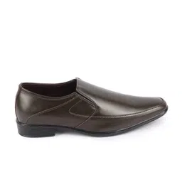 FAUSTO Men Pointed Toe Formal Slip-On Shoes image 5