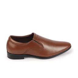 FAUSTO Men Pointed Toe Formal Slip-On Shoes image 5