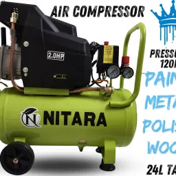 Classic 24L NTR24L air compressor 24L tank 2HP single phase low noise for paints work Hammer Drill-25