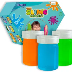 (3 Slime kit) Toys jelly slime putty clay toys kit set pack for girls kids Jelly Multicolor Putty Toy-image-35