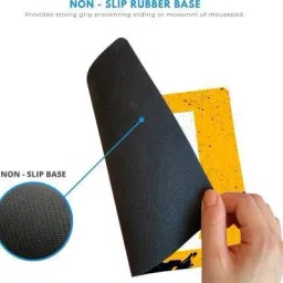 ZORI STOP THINKING START DOING Printed Mouse Pad for Gaming Computer, Laptop MousePad Mousepad image 4