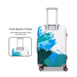 Polo Class Set Of 5 Printed Hardside Trolley Suitcases image 2
