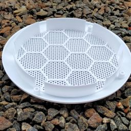 spicado traders Exhaust Fan/Chimney Vent Pipe Cover & Mosquito Net Dust Controller 6 Inch2 Piece Insect Net image 2