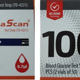 DIABASCAN Diaba Scan 200 Glucometer Strips-image-89