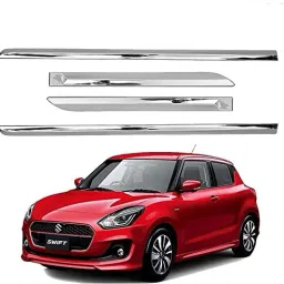 Car door side full chrome beading for Maruti Swift Car (set of 4) Car Beading Roll For Door-29