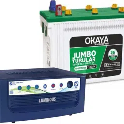OPJT 17036 + Luminous Eco Volt 1250 Tubular Inverter Battery-image-81